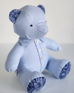 Melody Bear- Collar, Pocket & Buttons