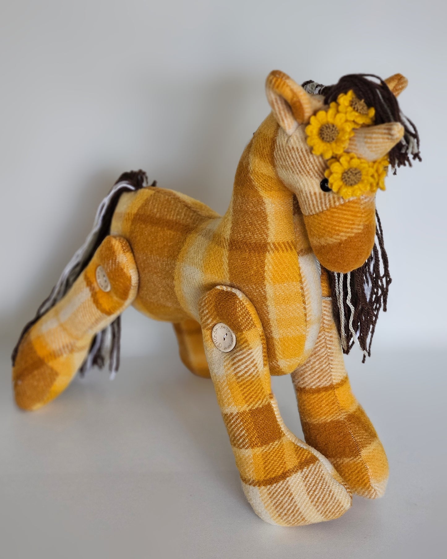 Vintage Wool Unicorn- Sunnie