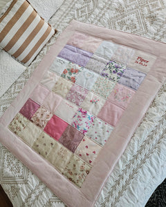 Handmade Memory Cot Quilt-Border