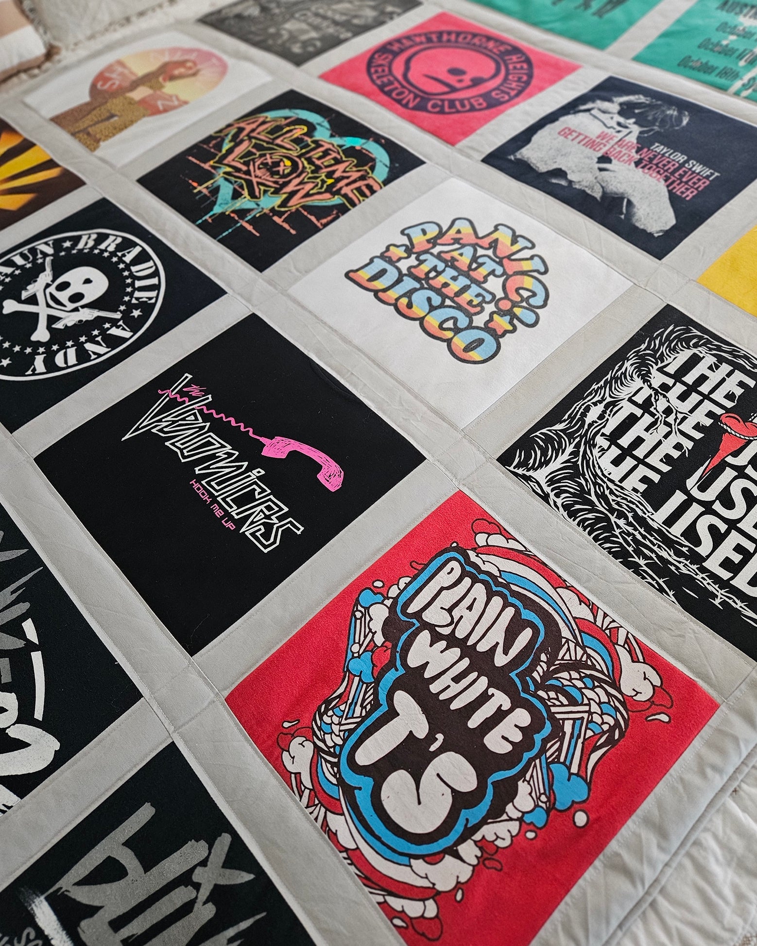Framed Tshirt Keepsake Quilt