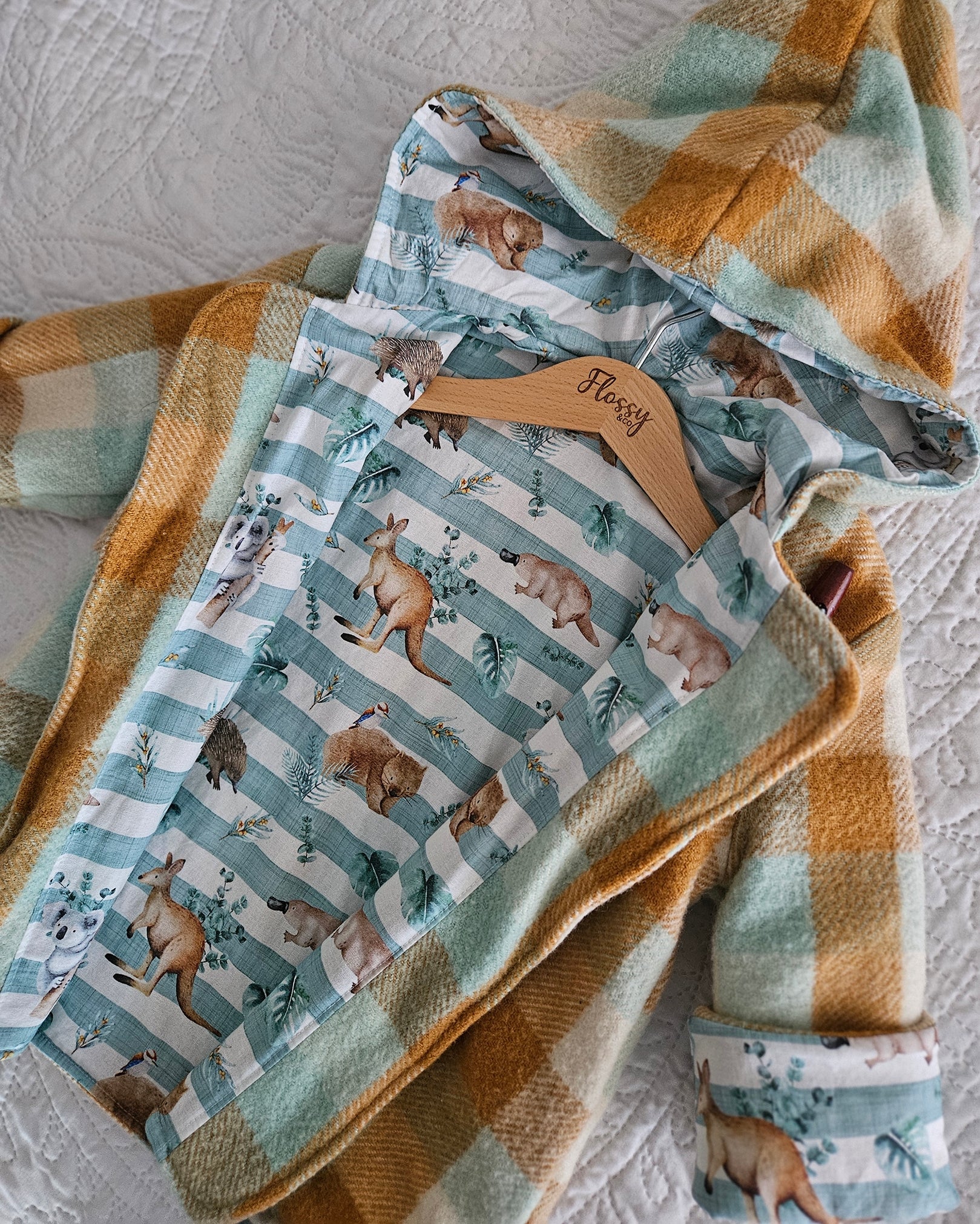 Kids Vintage Wool Coat: 1-2years