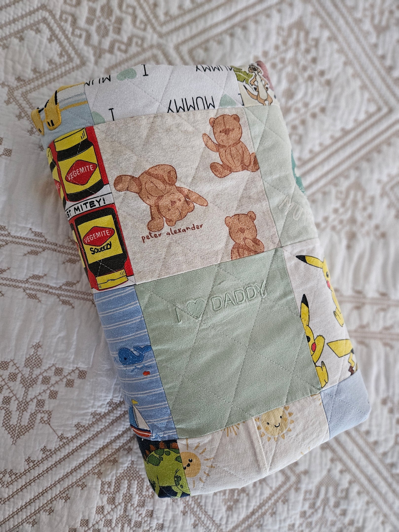 Handmade Memory Keepsake Quilt