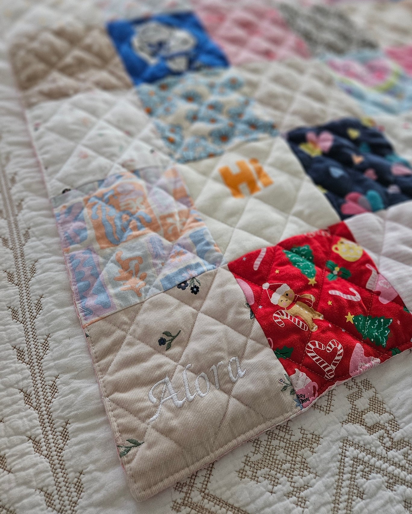Handmade Memory Keepsake Quilt