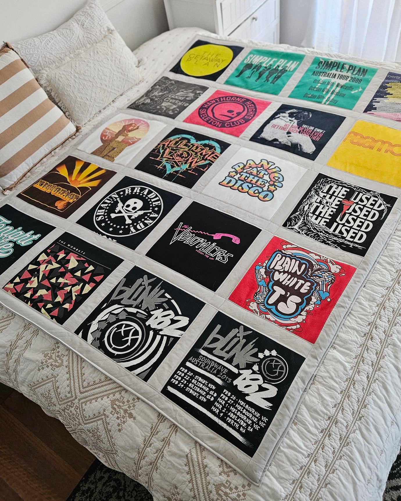 Framed Tshirt Keepsake Quilt