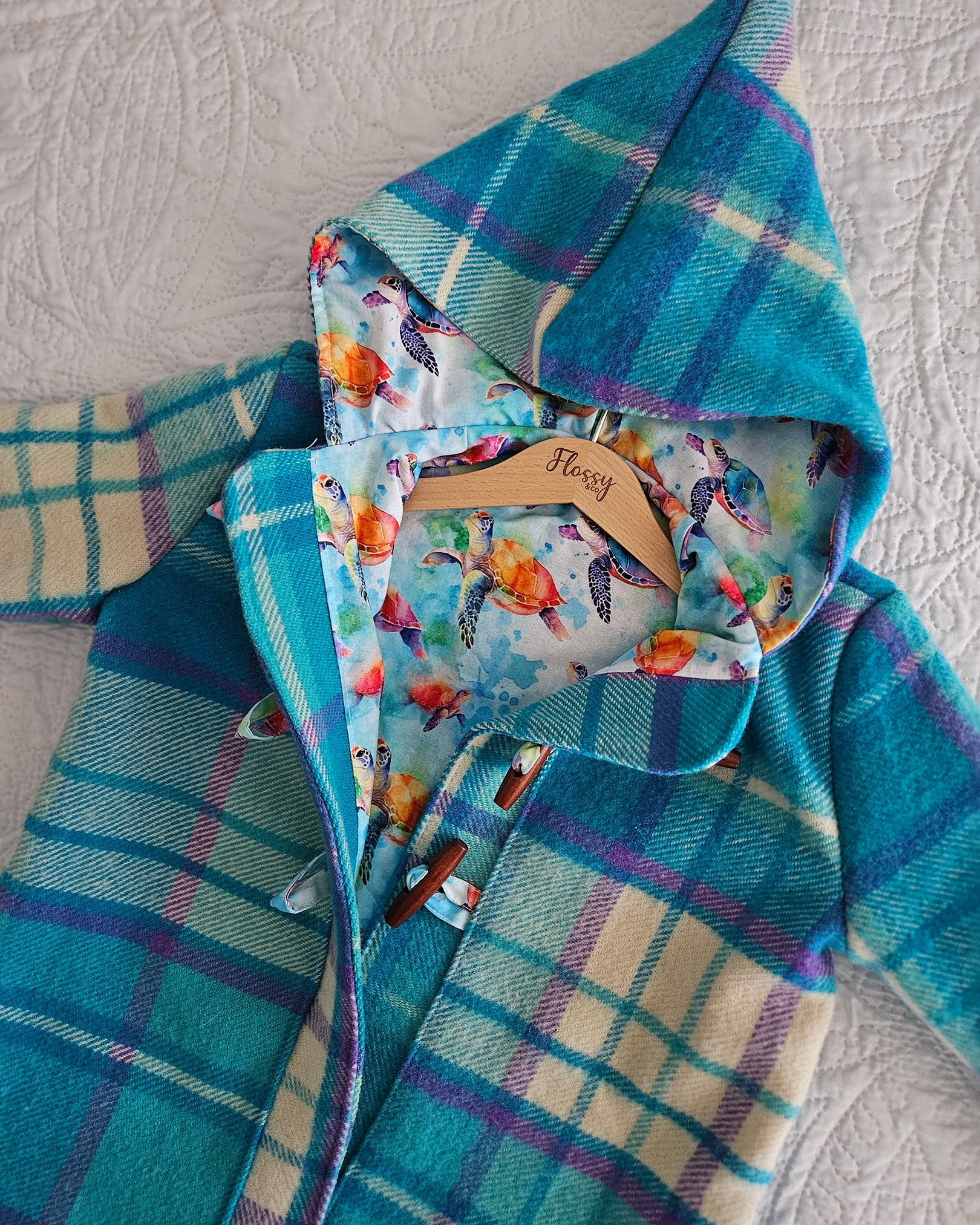 Kids Vintage Wool Coat: 5-6years