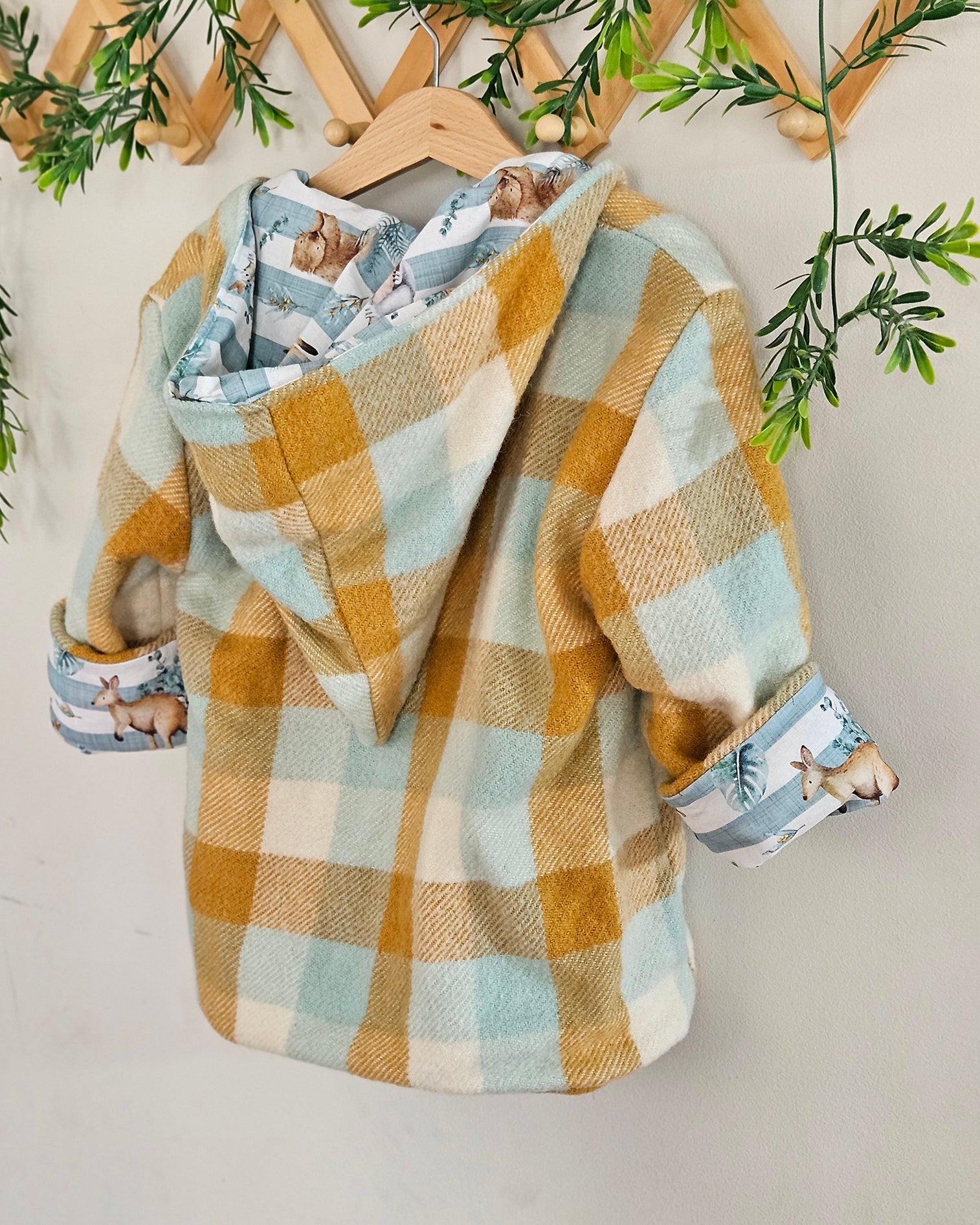 Kids Vintage Wool Coat: 1-2years