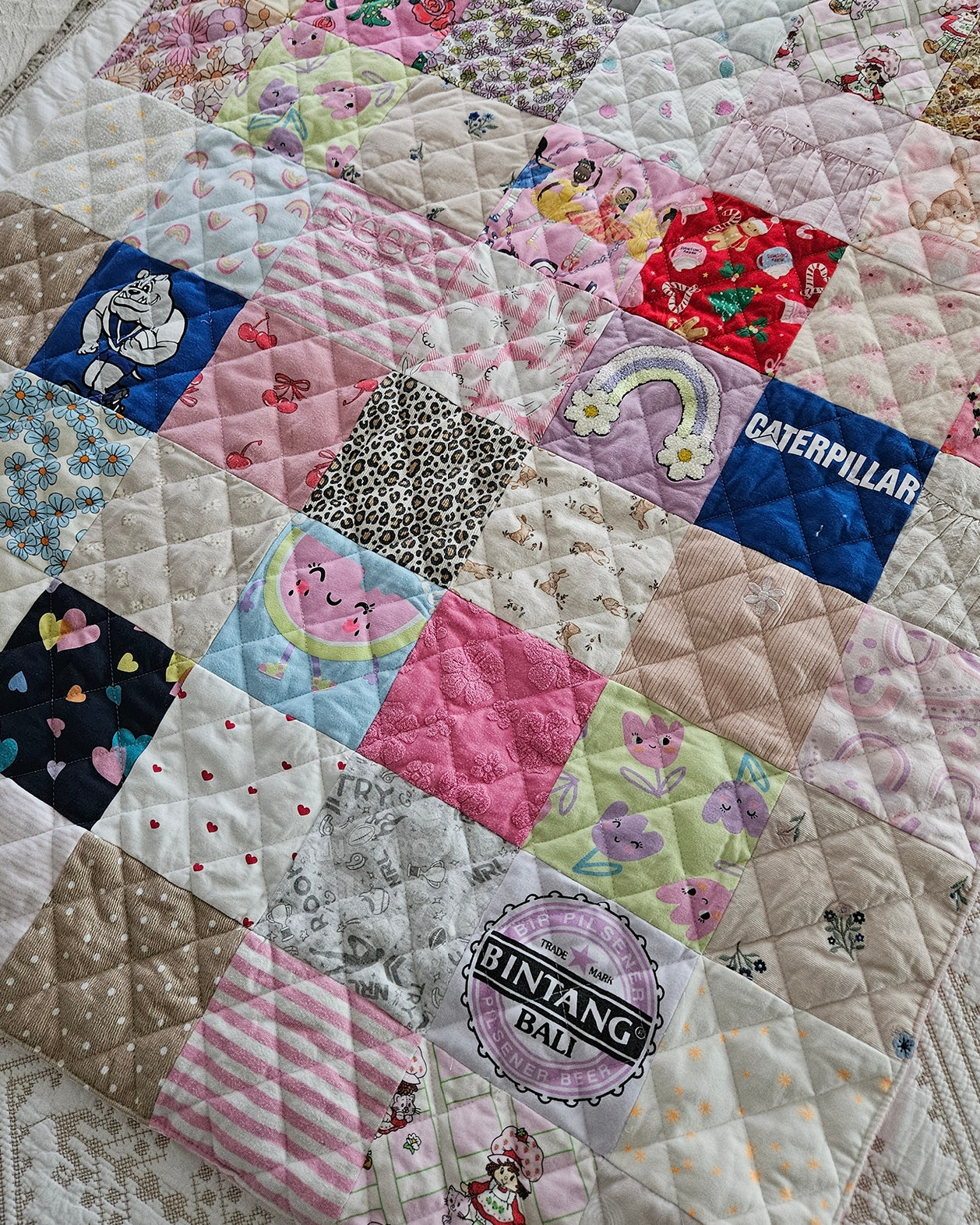 Handmade Memory Keepsake Quilt