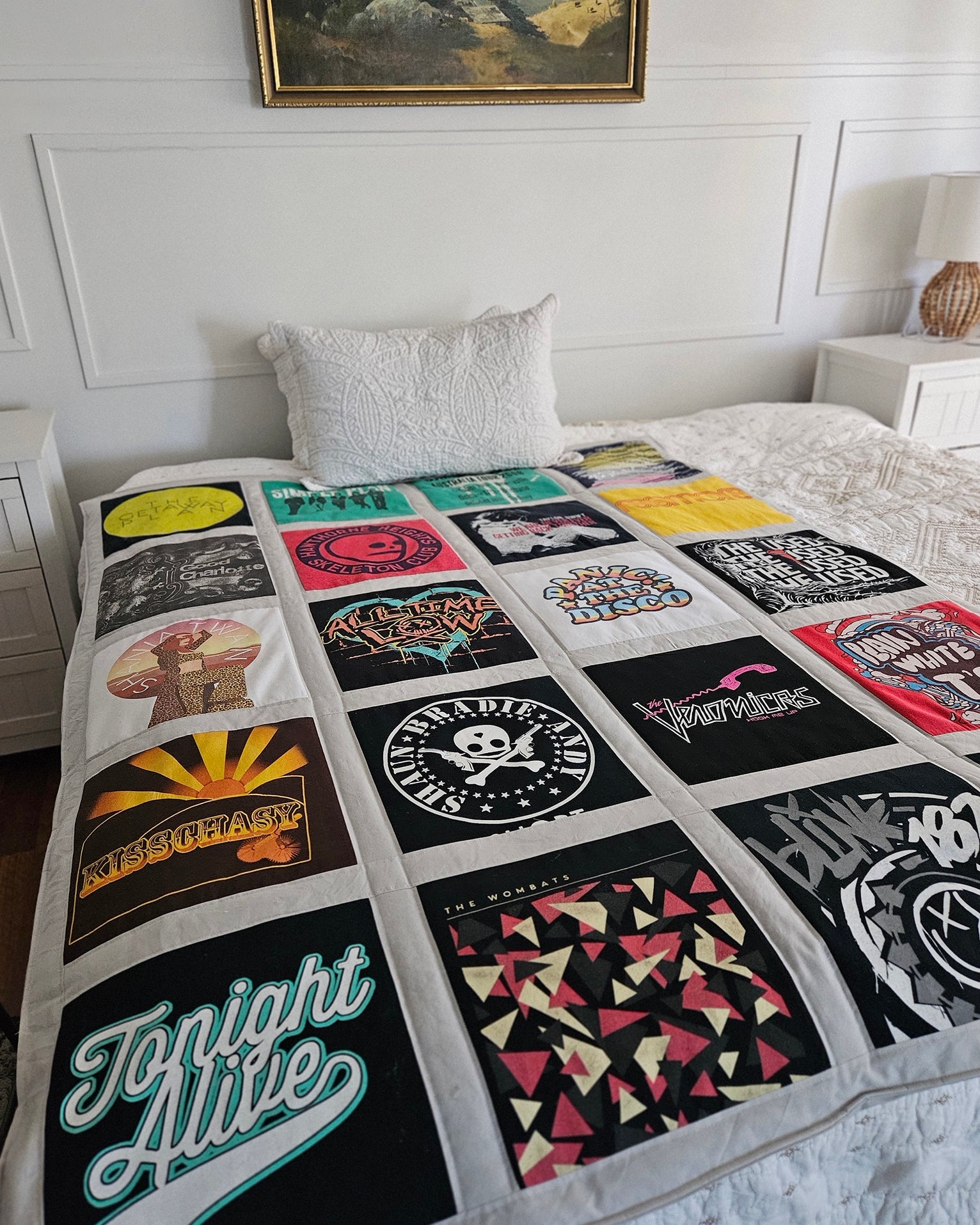Framed Tshirt Keepsake Quilt