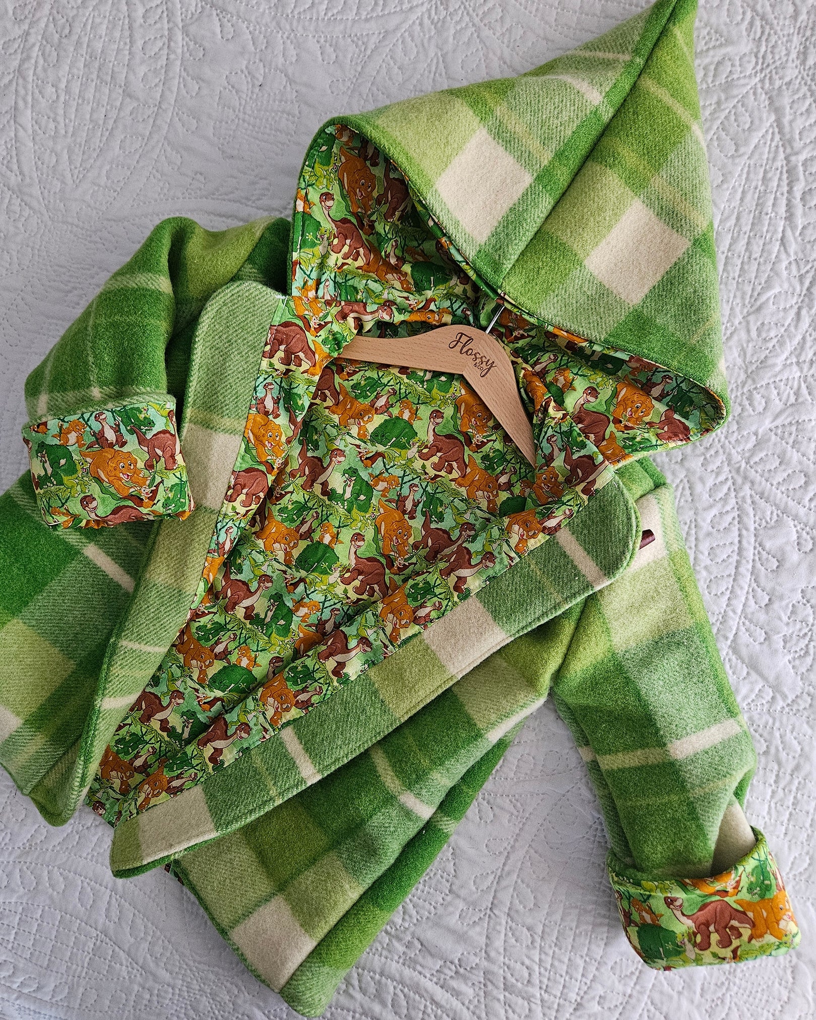Kids Vintage Wool Coat: 3-4years