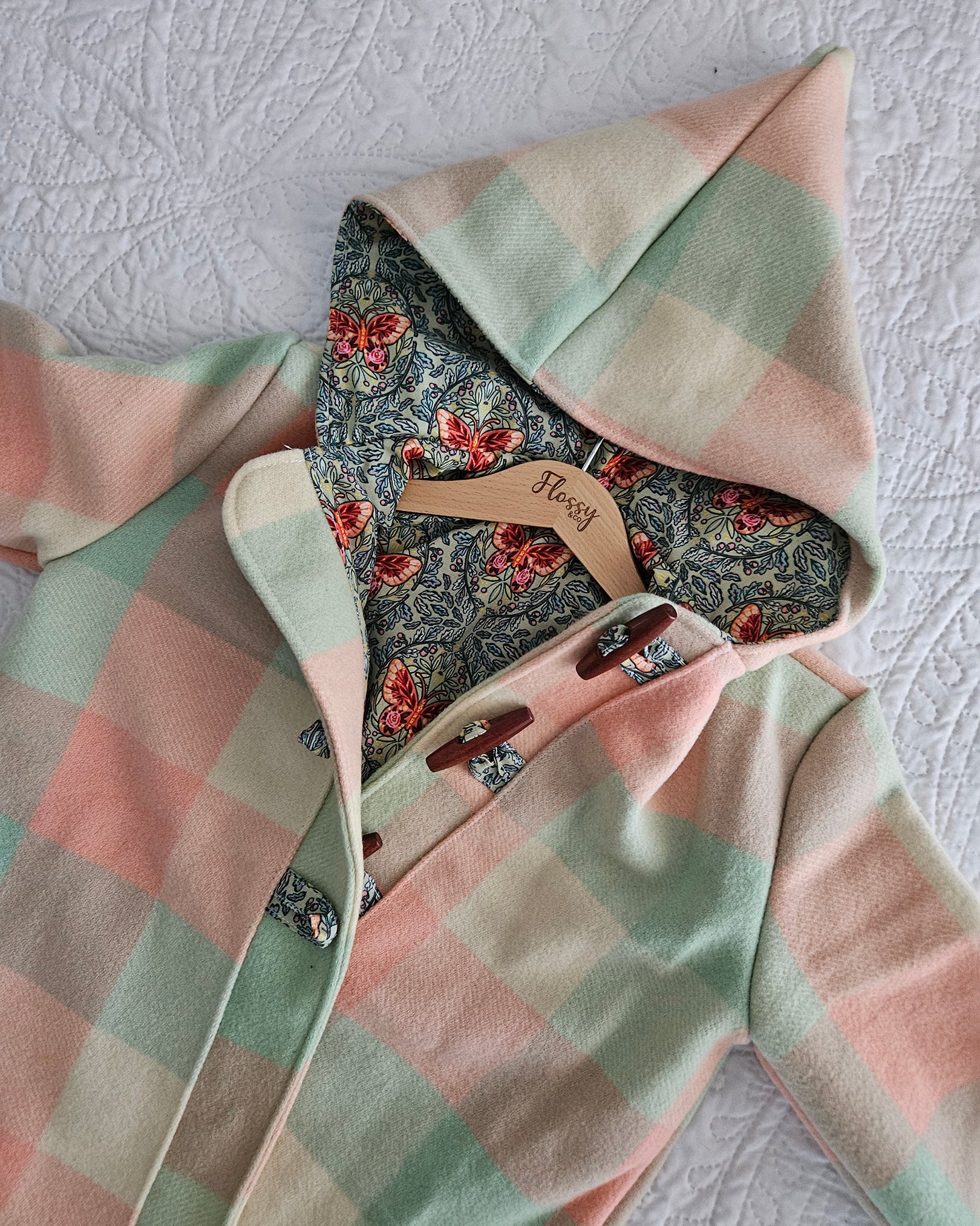Kids Vintage Wool Coat: 5-6years