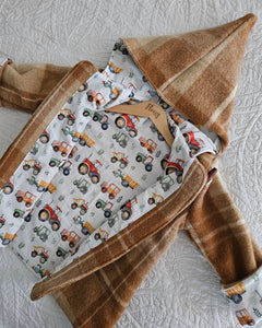 Kids Vintage Wool Coat: 3-4years