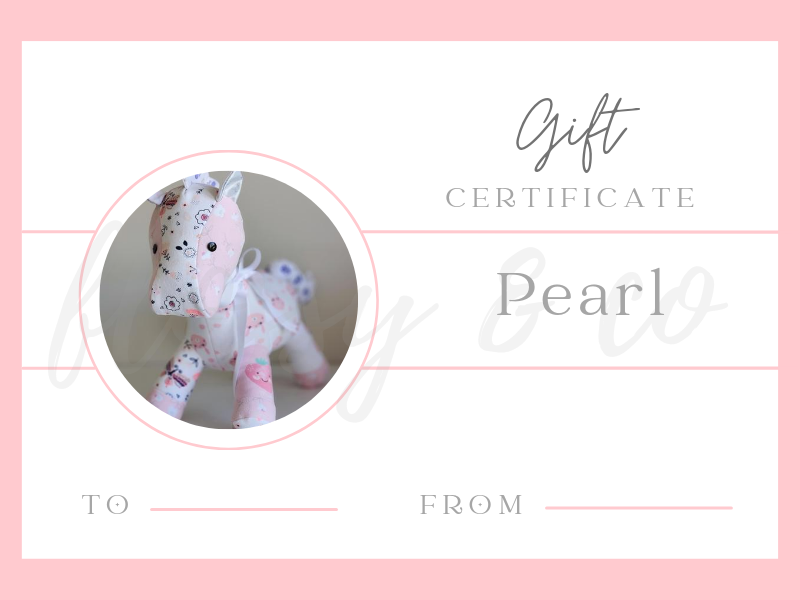 Memory Bear- Gift Certificates