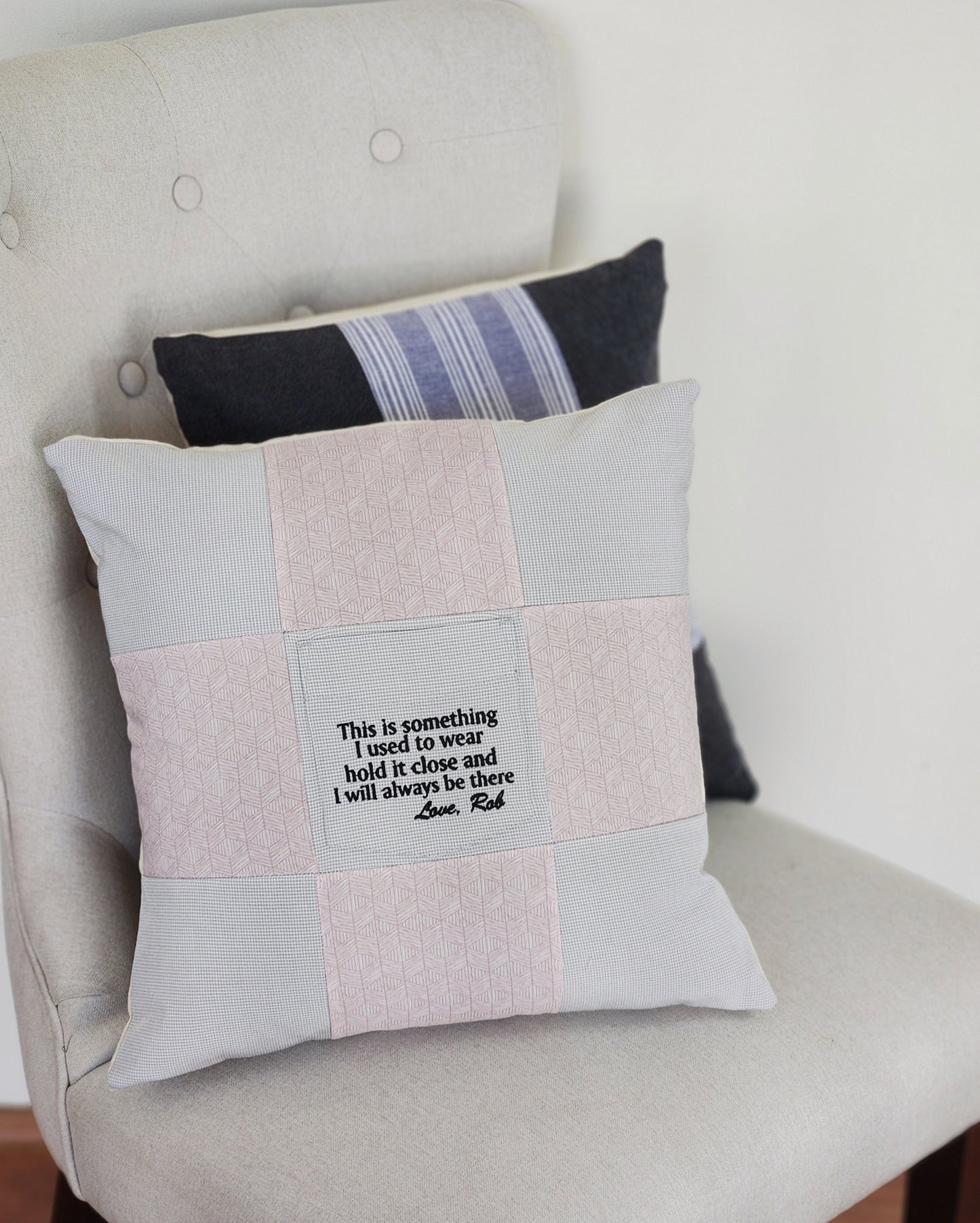 Memory Cushion- Patchwork